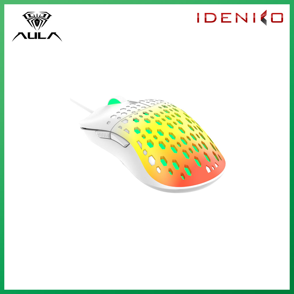 Aula S11 PRO 6 Keys Wired Gaming Mouse Orange