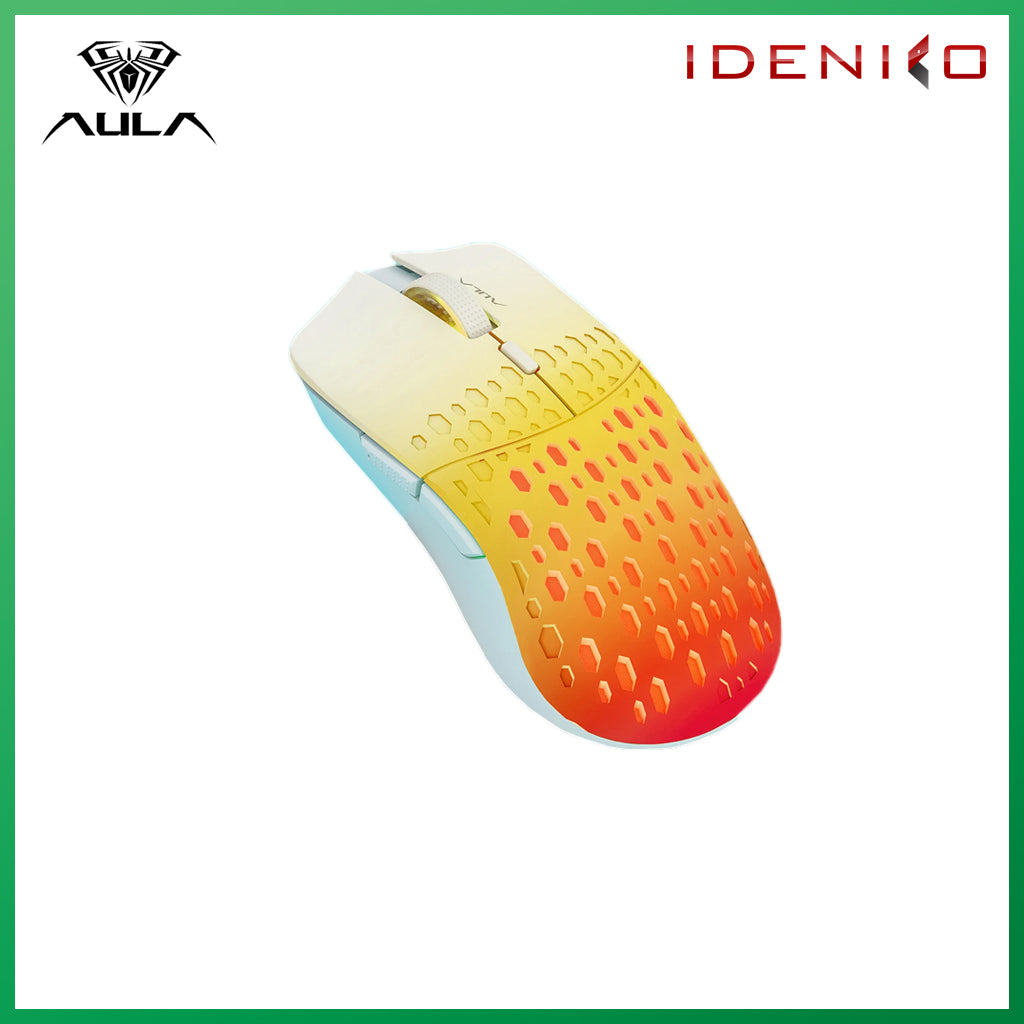 Aula S11 PRO 6 Keys Wired Gaming Mouse Orange