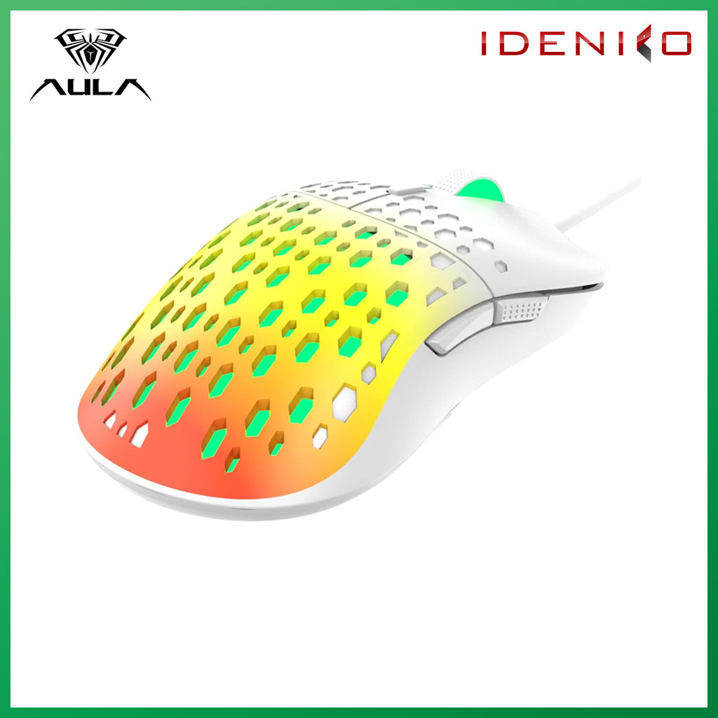 Aula S11 PRO 6 Keys Wired Gaming Mouse Orange