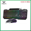 AULA T102 BLACK WIRED RGB GAMING KEYBOARD AND MOUSE COMBO
