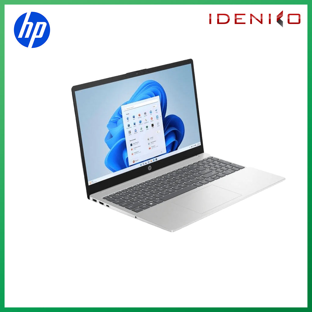 HP 15-fc0412AU (Natural Silver) 15.6-inch FHD, Ryzen 5 7520U | 16GB | 512GB SSD | AMD Radeon Graphics | Windows 11| WITH FREE KEYBOARD AND MOUSE