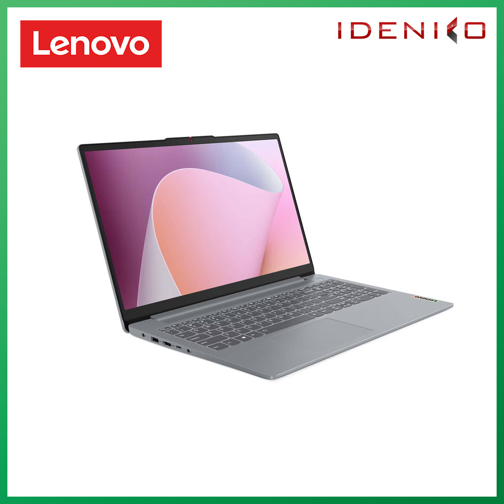 Lenovo IdeaPad Slim 3 15AMN8 82XQ00T0PH Laptop (Arctic Grey) | 15.6" FHD (1920x1080) TN | Ryzen 5 7520U | 16GB RAM | 512GB SSD | AMD Radeon 610M Graphics | Windows 11 Home | MS Office Home 2024