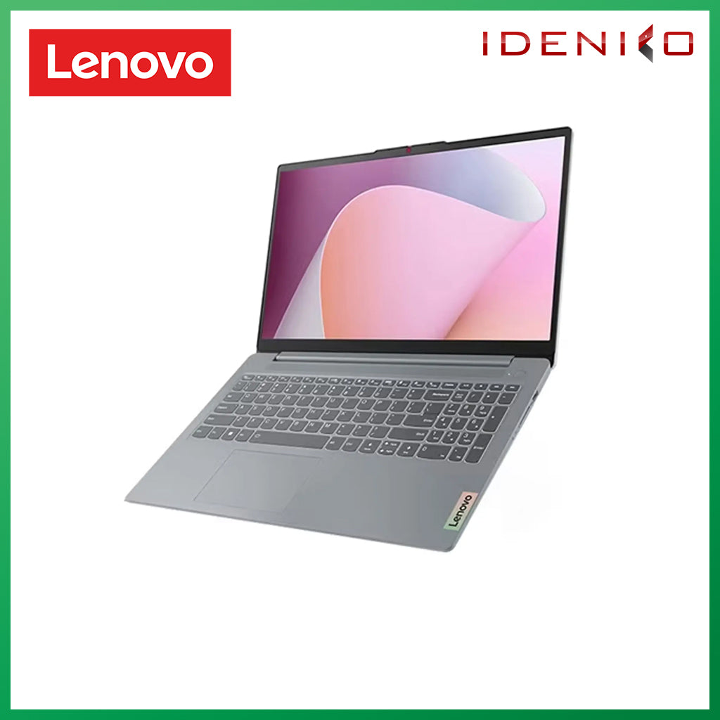 Lenovo IdeaPad Slim 3 15AMN8 82XQ00T0PH Laptop (Arctic Grey) | 15.6" FHD (1920x1080) TN | Ryzen 5 7520U | 16GB RAM | 512GB SSD | AMD Radeon 610M Graphics | Windows 11 Home | MS Office Home 2024