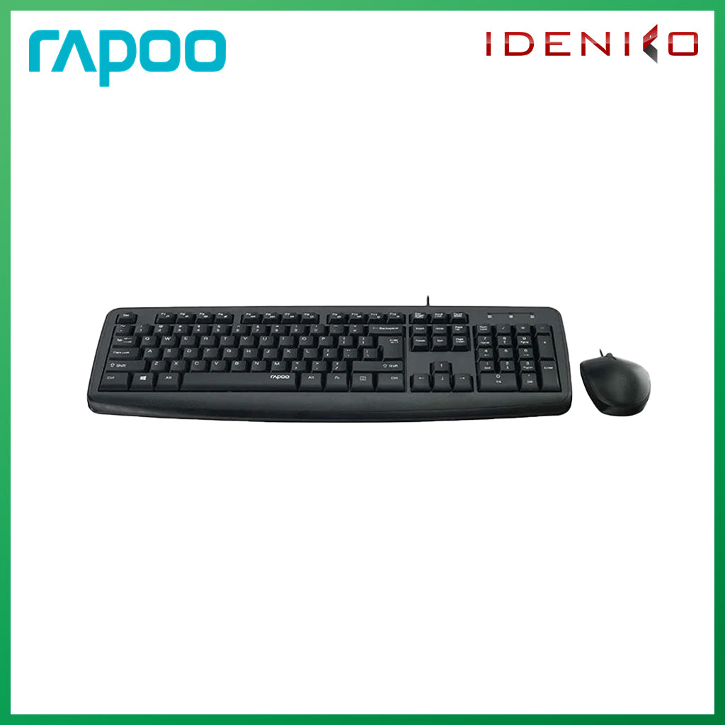 RAPOO NX1600 USB Keyboard and Mouse Combo