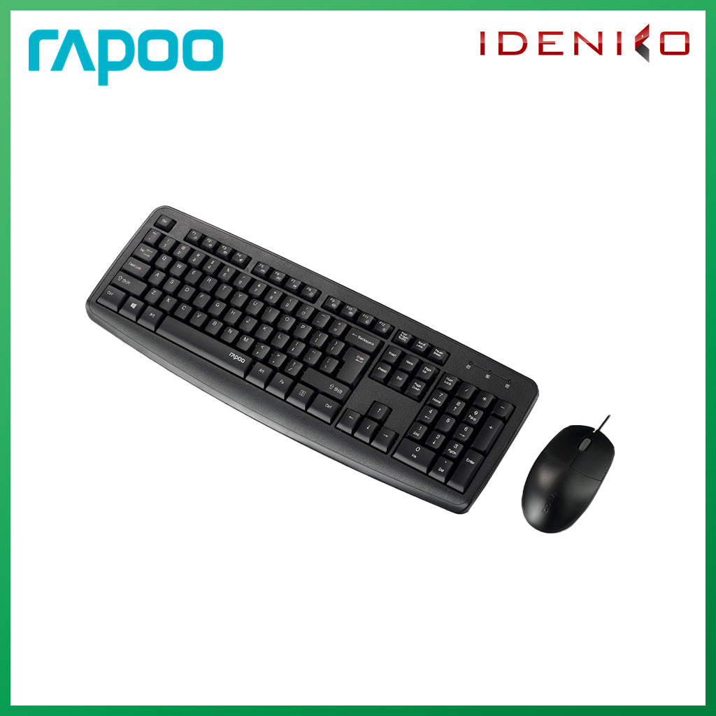 RAPOO NX1600 USB Keyboard and Mouse Combo